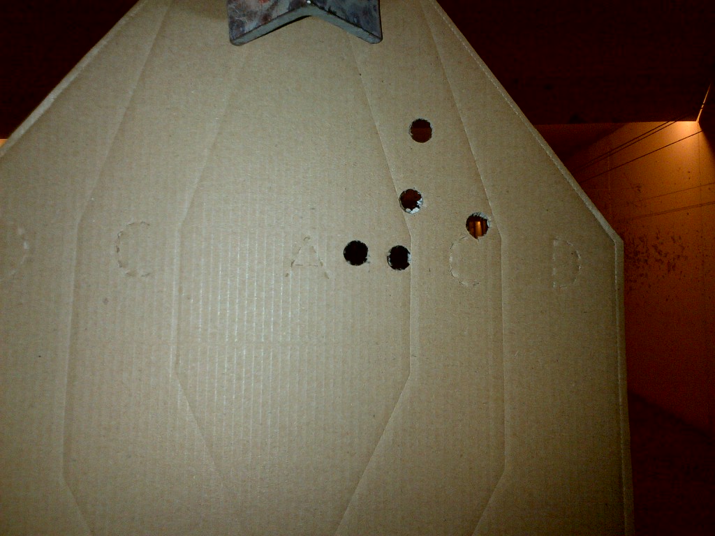 black hills 5 shot group 25 yards