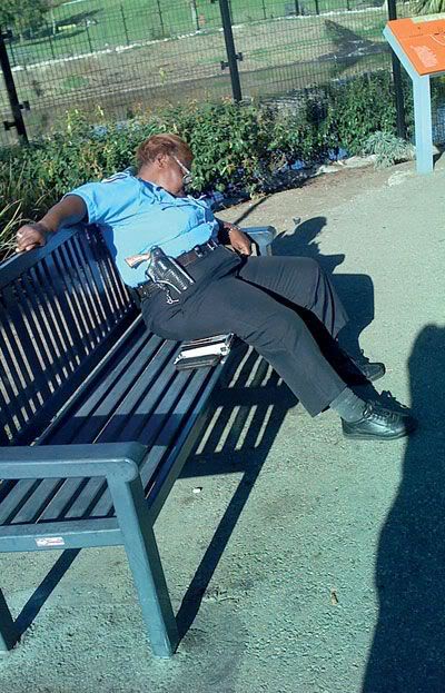 Display of a firearm cannot make up for your obvious shortcomings.