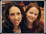 Gun Up Editor Shelley Rae and Gabby of ArmedCandy at SHOTShow 2013
