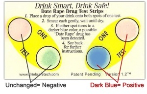 drink safe drug test card
