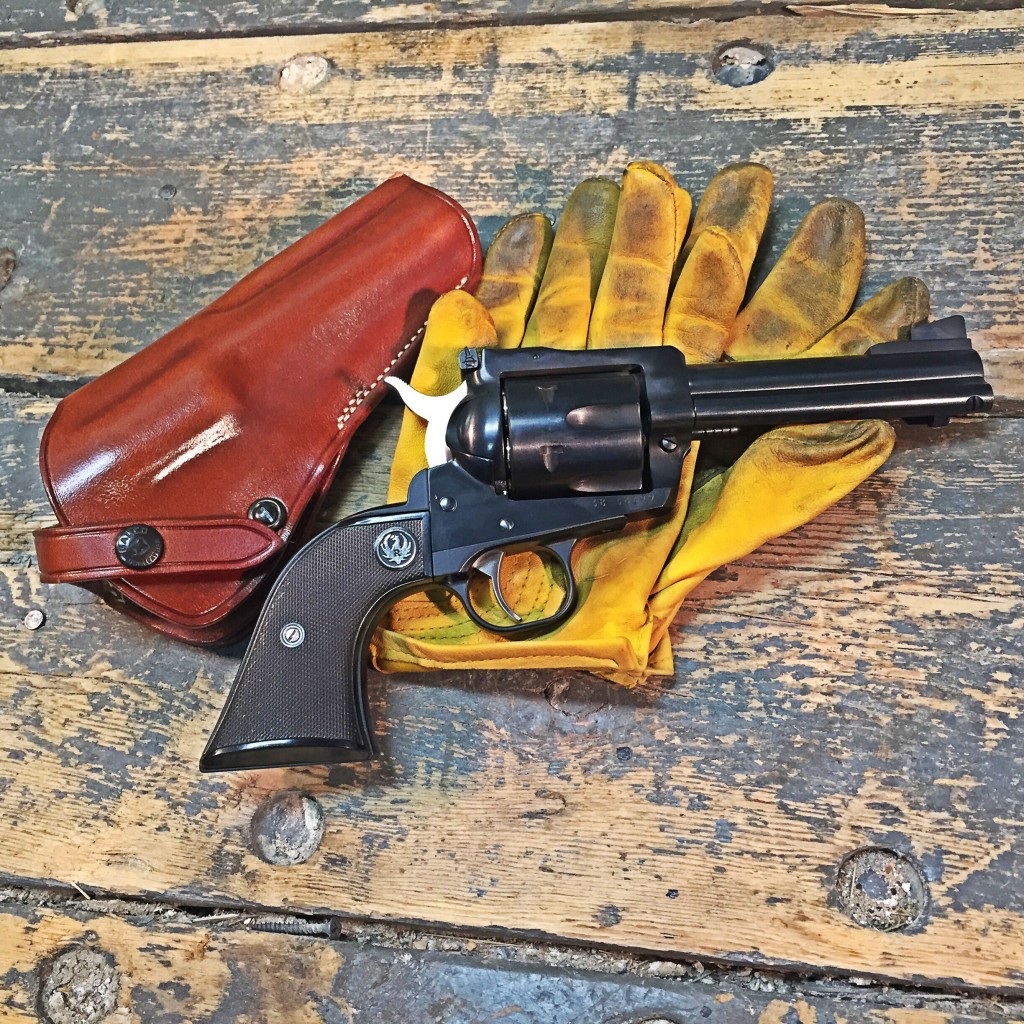 Ruger Blackhawk .45 Colt with Galco Holster