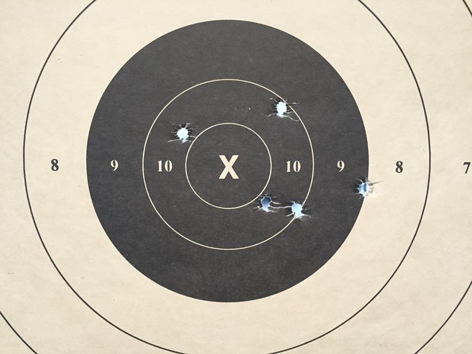 Springfield RO 25 yard timed fire group