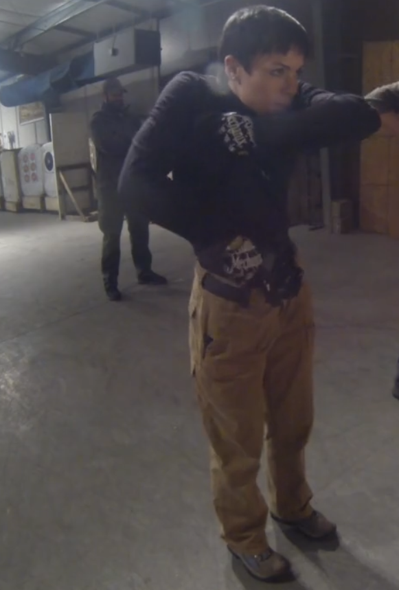 no look junk carry re-holster