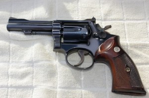 One of the most sought-after DA .22 revolvers, the S&W Model 18