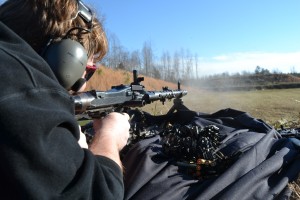 Getting some trigger time on the spectacular MG-34