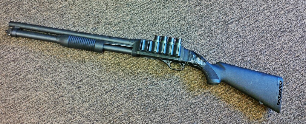 A well used Winchester 1300 - the best 870 that's not an 870