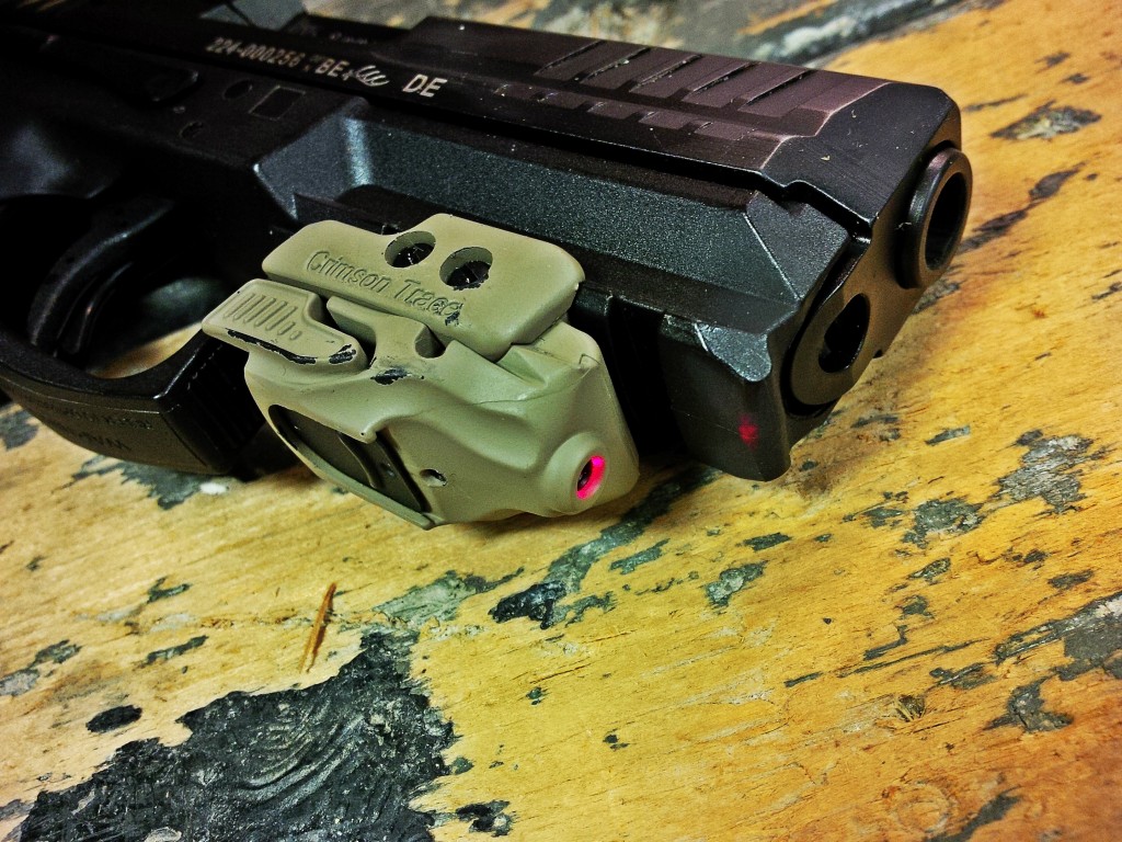 HK VP9 with Crimson Trace