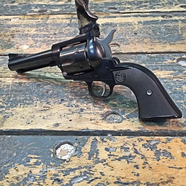 Ruger Blackhawk with knife