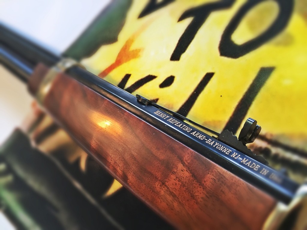 Henry Big Boy .45 Colt barrel left side