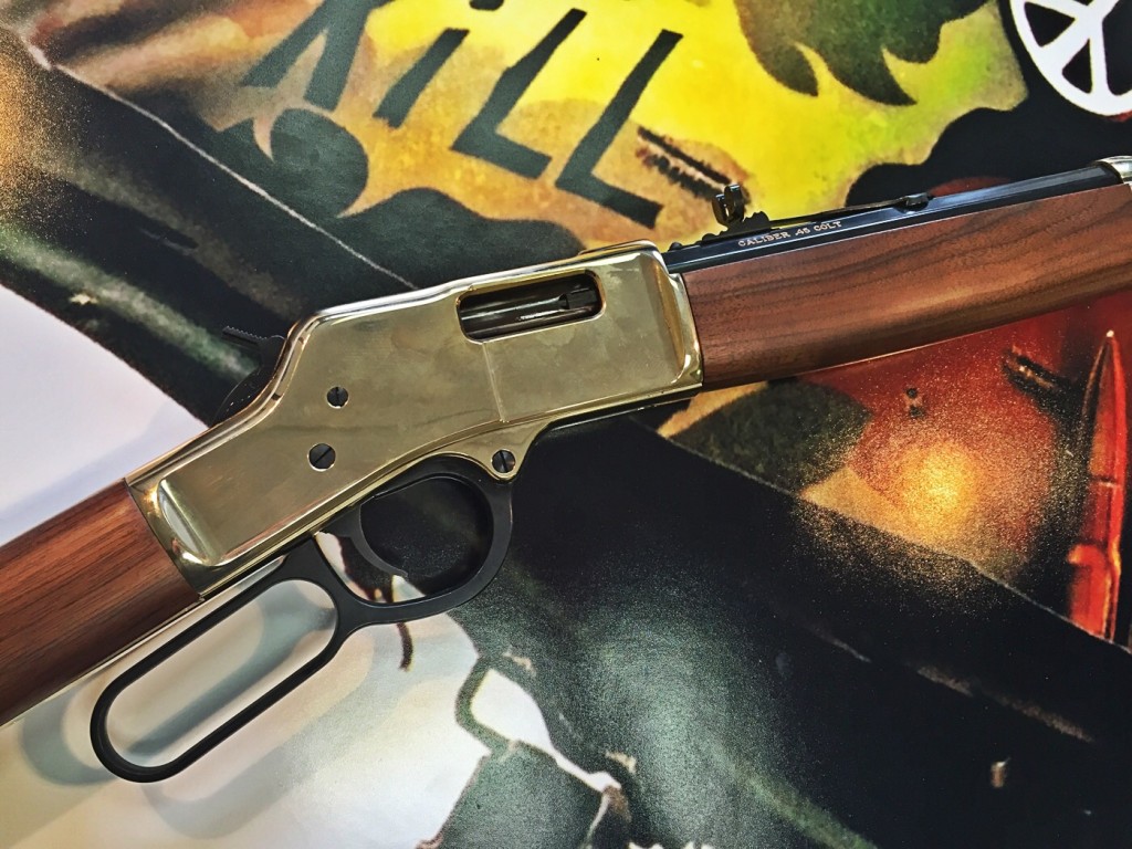Henry .45 Colt right side action