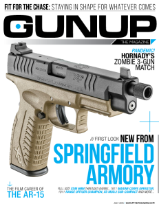 gunup the magazine july cover springfield armory